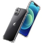 Apple iphone 12 pro housse etui coque de protection 4 coins renforc� [transparent]