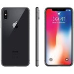 Apple iphone x 64go gris sid�ral - reconditionn� - tr�s bon �tat