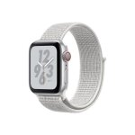 Apple apple watch series 4 nike + - aluminium argent case - sommet blanc band (2019) - reconditionn ...