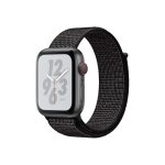 Apple apple watch series 4 nike + - aluminium gris sidral case - noir band (2019) - reconditionn - ...