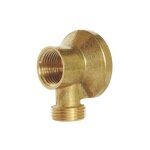 Applique arrosage somatherm - finition bross�e - filetage 1 / 2 - ext�rieur