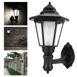 Applique extrieure lumire dnergie solaire lumire hexagonale solaire rtro tanche lampe suspendue ...