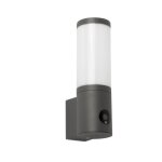 Applique led - faro - orwell - gris foncé - caméra - microphone - haut - parleur Applique led - faro - orwell - gris foncé - caméra - microphone - haut - parleur