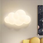 Applique murale 3d cloud led pour chambre denfant lampe de chevet veilleuse �clairage mural d�coratif ...