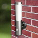 Applique murale design vidaxl avec détecteur - rouille - 1 ampoule - métal - 60w Applique murale design vidaxl avec détecteur - rouille - 1 ampoule - métal - 60w