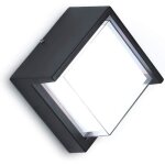 Applique murale dextérieur led 12 w - boîtier en aluminium ? Étanchéité ip65 ? lumière blanche (6000 ... Applique murale dextérieur led 12 w - boîtier en aluminium ? Étanchéité ip65 ? lumière blanche (6000 ...
