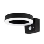 Applique murale exterieur solaire detecteur de mouvement 600 lumens blanc chaud 3000k impermable ip44 ...