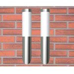 Applique murale d'extérieur - vidaxl - acier inoxydable - 1 ampoule - gris Applique murale d'extérieur - vidaxl - acier inoxydable - 1 ampoule - gris