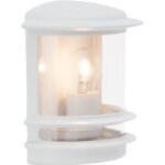 Applique murale extérieure hollywood - brilliant - blanc - ampoule e27 max 60 w Applique murale extérieure hollywood - brilliant - blanc - ampoule e27 max 60 w