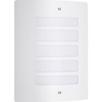 Applique murale ext�rieure todd - brilliant - blanc - m�tal et plastique - e27 max 60 w