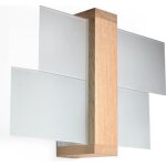 Applique murale feniks e27 led lampe murale moderne design pour chambre salon escalier couloir - bois ... Applique murale feniks e27 led lampe murale moderne design pour chambre salon escalier couloir - bois ...