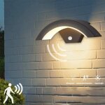 Delipop applique murale exterieur led avec detecteur de mouvement24w 3000kaluminium etanche ip65 luminaire ... Delipop applique murale exterieur led avec detecteur de mouvement24w 3000kaluminium etanche ip65 luminaire ...