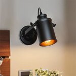 Applique murale r�tro pays loft style led lampes industrielle vintage fer applique murale pour bar cafe ...