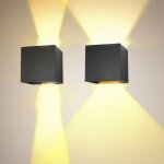 Applique murale rétro vintage intérieur industrielle - wottes - 4pcs noir - 12w - led - fer forgé - extérieur ... Applique murale rétro vintage intérieur industrielle - wottes - 4pcs noir - 12w - led - fer forgé - extérieur ...