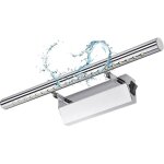 Applique murale salle de bain led - sightmark - interrupteur int�gr� - 40 cm - ip44 �tanche - rotation ...