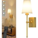 Applique murale sans prise de courant - rechargeable - avec batterie - fonctionne avec piles - avec t�l�comman ...