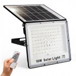 Aimiuvei lampe solaire ext�rieur avec t�l�commande 3000mah d�clairage 120� 96 leds applique murale solaire ...