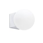 Applique de salle de bain - faro - lago - métal / verre - Ø15cm - ip44 Applique de salle de bain - faro - lago - métal / verre - Ø15cm - ip44