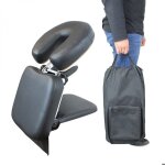 Appui t�te, t�ti�re de massage universelle transportable - noir - vivezen