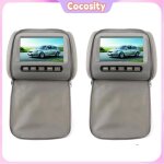 Appui - t�te tv �cran dappui - t�te de voiture 7 pouces couvercle � fermeture �clair t�l�commande moniteur ...