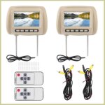 Appui - tte de voiture universel 7 pouces hd lecteur vido lcd commande sans fil ensemble daffichage ...