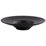 Aps 85098 nero assiette en mlamine pour de nombreux plats  29 cm