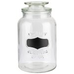 Aps bocal de conservation avec champ d�tiquetage contenant en verre d