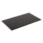 Plateau - aps - 45 x 30 cm - ardoise naturelle - noir - rectangulaire