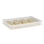 Rcipient  pte - aps - bote  boules  pizza - capacit 14l - dimensions 565x365cm - empilable