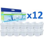 Filtre � eau - aquahouse - ah - pbm - compatible brita maxtra - pack de 12 - filtration avanc�e