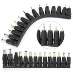 Adaptateur dalimentation universel aramox - fhe - 28pcs embouts dadaptateur dalimentation cc 5. 5x2. ...