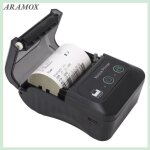 Aramox imprimante thermique portable mini 58mm sans fil usb ticket de recette pour android