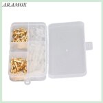 Aramox kit de connecteur de moto kit de connecteurs pour moto borne � sertir �lectrique m�le nu femelle ...