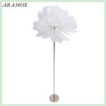 Aramox lampadaire plume lampadaire en plume dautruche art en fer 61 pouces led usb r�glable en luminaire ...