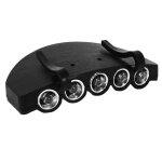 Aramox lumi�re pour casquette de p�che 5 led casquette chapeau bord clip lampe frontale lampe phare p�che ...