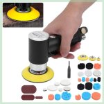 Aramox ponceuse excentrique pneumatique 48pcs at - 1500 pour polissage et pon�age