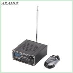 Aramox radio recepteur pleine bande portable am lw mw sw ssb lsb usb avec antenne ats?20 + si4735