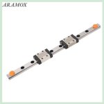 Aramox rail de guide linaire rail de guidage linaire  mouvement linaire en acier  roulement guides ...