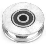 Aramox roue de rouleau de poulie guide de levage de c�ble m�tallique de roue de roulement de haute r�sistance ...