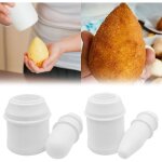 Arancini mould 2 pices moule boules riz bricolage rutilisable onigiri maker moule de fabricant de boules ...