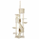 Arbre  chat beige avec sisal