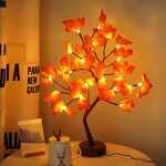 Arbre lumineux led - bonsa� - 24 led - �rable - usb - d�coratif 55 cm