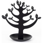 Arbre porte bijoux - noir - 17 cm x 17 cm x 16. 5 cm - calicosy