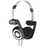 Casque - koss - portapro - rouge / noir - filaire - pliable - sur - oreille