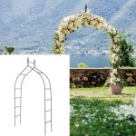 Costway arche de jardin pour plantes grimpantes 255cm en métal arceau à rosiers flèches dinspiration ... Costway arche de jardin pour plantes grimpantes 255cm en métal arceau à rosiers flèches dinspiration ...