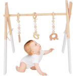 Arche de jeux pour bb en bois jouet actif pour chambre de bb portique eveil bebe jouer  la salle ...