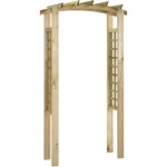 Arche en treillis arche de jardin en bois pour plantes grimpantes arche à rosiers 110x60x220 cm bois ... Arche en treillis arche de jardin en bois pour plantes grimpantes arche à rosiers 110x60x220 cm bois ...