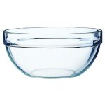 Arcoroc empilable sala 10 cm saladier rond 1 personne(s) verre tremp� transparent personnel