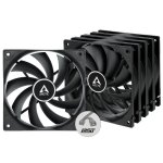 Ventilateur bo�tier - arctic - f12 pwm pst - 120mm - contr�le pwm - pack de 5
