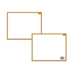 Ardoise effa�able a sec blanche 265 x 21cm